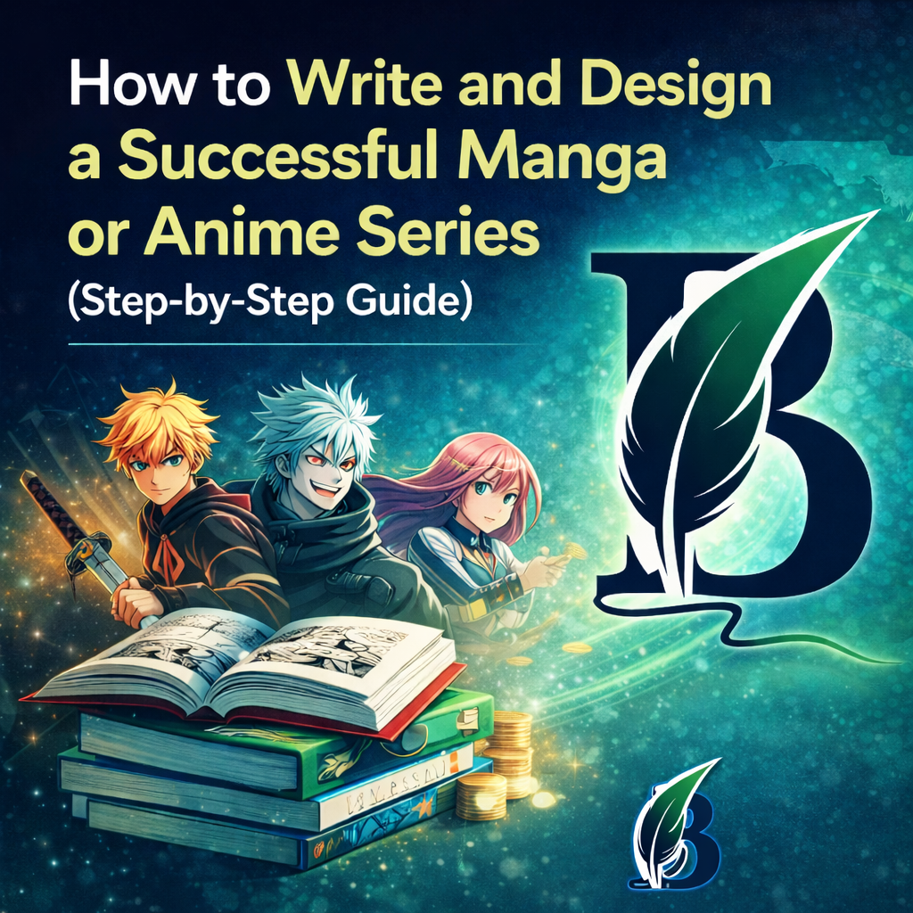 How to Write and Design a Successful Manga or Anime Series