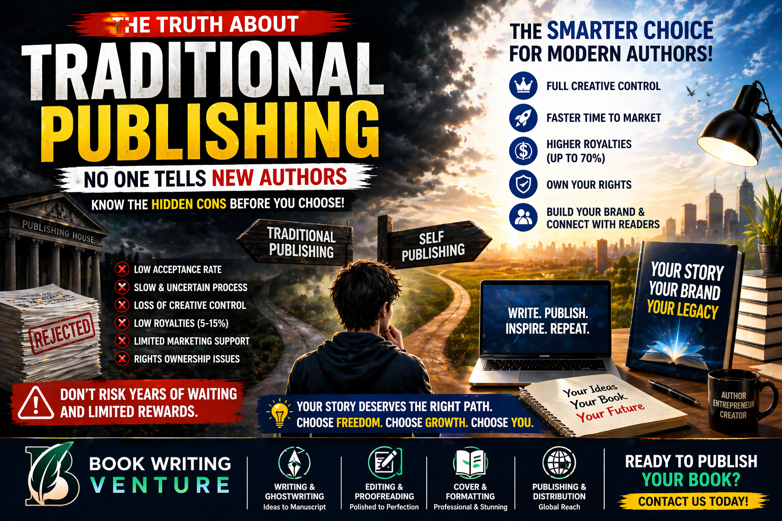 The Truth About Traditional Publishing No One Tells New Authors